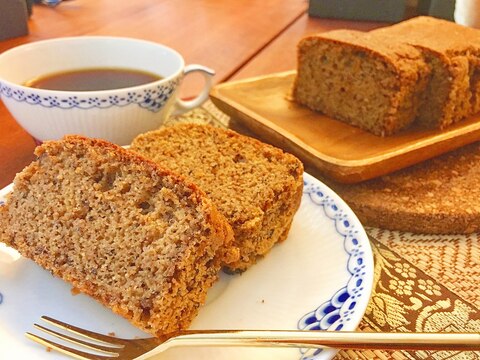 【糖質制限】紅茶のグルテンフリーパウンドケーキ